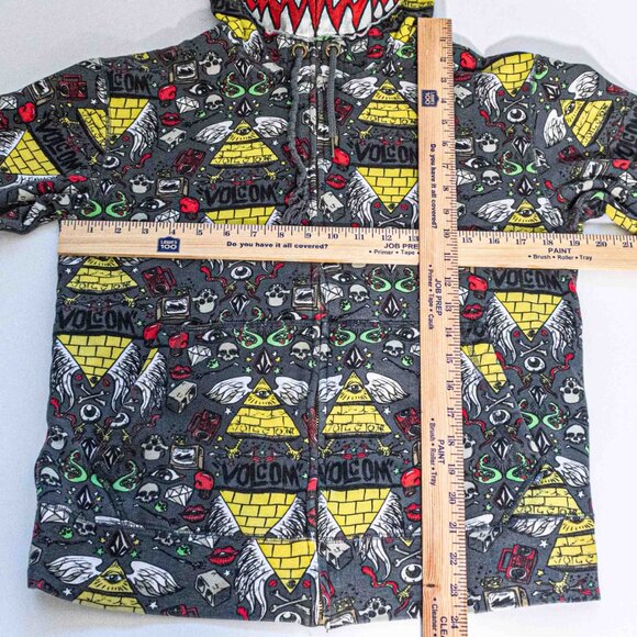 Ryan Sheckler Volcom Full Zip Hoodie Jesse Pinkman Breaking Bad Sweatshirt Small - Picture 15 of 15